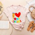 Teens Graduation I Heart My Teachers I Love My Teachers Women's Heather T-Shirt Heather Peach Teens Graduation I Heart My Teachers I Love My Teachers Women's Heather T-Shirt Heather Peach