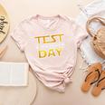 Test Day Testing May The Skills Be With You School Teacher Women's Heather T-Shirt Heather Peach Test Day Testing May The Skills Be With You School Teacher Women's Heather T-Shirt Heather Peach