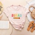 Testing Squad Costume Test Day Teacher Student School Women's Heather T-Shirt Heather Peach Testing Squad Costume Test Day Teacher Student School Women's Heather T-Shirt Heather Peach