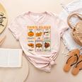 Thankful Syllables Thanksgiving Phonics Reading Teacher Fall Women's Heather T-Shirt Heather Peach Thankful Syllables Thanksgiving Phonics Reading Teacher Fall Women's Heather T-Shirt Heather Peach
