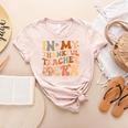 In My Thankful Teacher Era Cute Groovy Thanksgiving Teacher Women's Heather T-Shirt Heather Peach In My Thankful Teacher Era Cute Groovy Thanksgiving Teacher Women's Heather T-Shirt Heather Peach