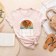 Thanksgiving Dance Teacher Gobble Squad Turkey Women's Heather T-Shirt Heather Peach Thanksgiving Dance Teacher Gobble Squad Turkey Women's Heather T-Shirt Heather Peach