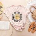 Third Grade 3rd Grade First Day Of 3rd Grade Teachers Women's Heather T-Shirt Heather Peach