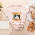 This Is My Tired Teacher Costume Halloween Costumes Women's Heather T-Shirt Heather Peach This Is My Tired Teacher Costume Halloween Costumes Women's Heather T-Shirt Heather Peach