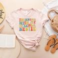 Twin Day Friends Teacher Twinning With My Bestie Matching Women's Heather T-Shirt Heather Peach Twin Day Friends Teacher Twinning With My Bestie Matching Women's Heather T-Shirt Heather Peach
