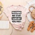 Vintage Historian Shirt History Teacher Co Retro WW2 History Teacher Women's Heather T-Shirt Heather Peach