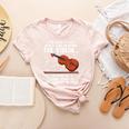 Violin Player Costume For Men Women Violin Teacher Violinist Women's Heather T-Shirt Heather Peach Violin Player Costume For Men Women Violin Teacher Violinist Women's Heather T-Shirt Heather Peach