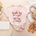 Visually Impaired Teacher Braille Bible Verse Walk By Faith Women's Heather T-Shirt Heather Peach Visually Impaired Teacher Braille Bible Verse Walk By Faith Women's Heather T-Shirt Heather Peach