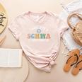 I Want To Be A Schwa It's Never Stressed Reading Teacher Kid Women's Heather T-Shirt Heather Peach I Want To Be A Schwa It's Never Stressed Reading Teacher Kid Women's Heather T-Shirt Heather Peach