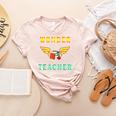 Wonder Teacher Instructor Professor Proud Literature Men Women Girls Kids T-Shirt Women's Heather T-Shirt Heather Peach