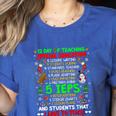 12 Days Of Teaching Special Education IEPS SPED Teacher Xmas Women's Heather T-Shirt Heather True Royal