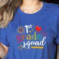 1st First Grade Squad Student Teacher Back To School Women's Heather T-Shirt Heather True Royal 1st First Grade Squad Student Teacher Back To School Women's Heather T-Shirt Heather True Royal