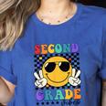 2nd Grade Teacher Shirts First Day Second Grade Shirt Girls Women's Heather T-Shirt Heather True Royal
