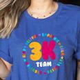 3K Team & Teacher Squad Threes Crew PreK Elementary Team Women's Heather T-Shirt Heather True Royal 3K Team & Teacher Squad Threes Crew PreK Elementary Team Women's Heather T-Shirt Heather True Royal