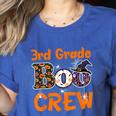 3rd Grade Boo Crew Halloween Teachers Students Costume Women's Heather T-Shirt Heather True Royal 3rd Grade Boo Crew Halloween Teachers Students Costume Women's Heather T-Shirt Heather True Royal