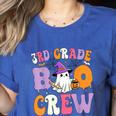 3rd Grade Boo Crew Spooky Third Grade Halloween Teacher Women's Heather T-Shirt Heather True Royal 3rd Grade Boo Crew Spooky Third Grade Halloween Teacher Women's Heather T-Shirt Heather True Royal