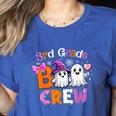3rd Grade Boo Crew Third Grade Halloween Costume Teacher Kid Women's Heather T-Shirt Heather True Royal 3rd Grade Boo Crew Third Grade Halloween Costume Teacher Kid Women's Heather T-Shirt Heather True Royal
