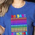50 Days Of School Hearts Teacher Happy 50th Day Of School Women's Heather T-Shirt Heather True Royal 50 Days Of School Hearts Teacher Happy 50th Day Of School Women's Heather T-Shirt Heather True Royal