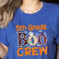 5th Grade Boo Crew Teacher Fifth Grade Halloween Women's Heather T-Shirt Heather True Royal 5th Grade Boo Crew Teacher Fifth Grade Halloween Women's Heather T-Shirt Heather True Royal