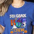 5th Grade Boo Crew Teacher Student Halloween Costume For Men Women Kids Women's Heather T-Shirt Heather True Royal 5th Grade Boo Crew Teacher Student Halloween Costume For Men Women Kids Women's Heather T-Shirt Heather True Royal