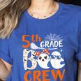 5th Grade Boo Crew Teachers Students Ghost Halloween Women's Heather T-Shirt Heather True Royal 5th Grade Boo Crew Teachers Students Ghost Halloween Women's Heather T-Shirt Heather True Royal