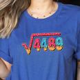 67 Ice Cream Drip Meme Math Teacher School Square Root 4489 Women's Heather T-Shirt Heather True Royal