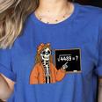 67 Math Teacher Skeleton Halloween Root 4489 Messy Bun Women Women's Heather T-Shirt Heather True Royal 67 Math Teacher Skeleton Halloween Root 4489 Messy Bun Women Women's Heather T-Shirt Heather True Royal