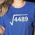67 Meme Math Teacher Square Root 4489 Women's Heather T-Shirt Heather True Royal 67 Meme Math Teacher Square Root 4489 Women's Heather T-Shirt Heather True Royal