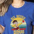 67 Meme Six Seven Bruh Retro Dabbing Teacher School Women's Heather T-Shirt Heather True Royal 67 Meme Six Seven Bruh Retro Dabbing Teacher School Women's Heather T-Shirt Heather True Royal