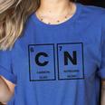 67 Meme Teacher Science Periodic Table Women's Heather T-Shirt Heather True Royal