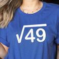 67 Six Seven Meme Square Root Couple Matching Teacher Women's Heather T-Shirt Heather True Royal 67 Six Seven Meme Square Root Couple Matching Teacher Women's Heather T-Shirt Heather True Royal