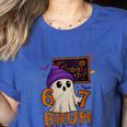 67 Teacher Halloween Ghost Six Seven Meme Math Equation Bruh Women's Heather T-Shirt Heather True Royal 67 Teacher Halloween Ghost Six Seven Meme Math Equation Bruh Women's Heather T-Shirt Heather True Royal