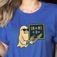67 Teacher Halloween Skeleton Ghost Six Seven Meme Math Women's Heather T-Shirt Heather True Royal 67 Teacher Halloween Skeleton Ghost Six Seven Meme Math Women's Heather T-Shirt Heather True Royal