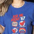 67 History Teacher Teacher 6 7 Overuse '67 Women's Heather T-Shirt Heather True Royal 67 History Teacher Teacher 6 7 Overuse '67 Women's Heather T-Shirt Heather True Royal