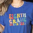 8th Grade Dream Team Teachers Boys Kids Retro Back To School Women's Heather T-Shirt Heather True Royal 8th Grade Dream Team Teachers Boys Kids Retro Back To School Women's Heather T-Shirt Heather True Royal
