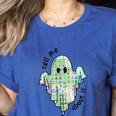 AAC Ghost Tell Me About It Speech Pathology AAC Sped Teacher Women's Heather T-Shirt Heather True Royal AAC Ghost Tell Me About It Speech Pathology AAC Sped Teacher Women's Heather T-Shirt Heather True Royal