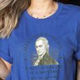 Alexander Hamilton Wrote 51 Essays In 6 Months Teacher Quote Women's Heather T-Shirt Heather True Royal Alexander Hamilton Wrote 51 Essays In 6 Months Teacher Quote Women's Heather T-Shirt Heather True Royal
