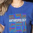 Anthropology Words Anthropologist Teacher Women's Heather T-Shirt Heather True Royal Anthropology Words Anthropologist Teacher Women's Heather T-Shirt Heather True Royal