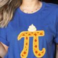 Apple Pi Pie Pun Math Teacher Pi Day 2020 Women's Heather T-Shirt Heather True Royal