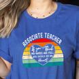 Associate Teacher If You Think My Hands Are Full Women's Heather T-Shirt Heather True Royal Associate Teacher If You Think My Hands Are Full Women's Heather T-Shirt Heather True Royal