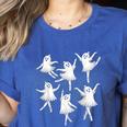 Ballet Ghost Dancer Spooky Dance Teacher Halloween Costume Women's Heather T-Shirt Heather True Royal Ballet Ghost Dancer Spooky Dance Teacher Halloween Costume Women's Heather T-Shirt Heather True Royal