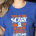 Band Teacher Halloween Shirt Costume School Marching Band For Men Women Women's Heather T-Shirt Heather True Royal