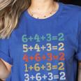 Baseball Math Sports Double Play Teacher School 2022 Women's Heather T-Shirt Heather True Royal Baseball Math Sports Double Play Teacher School 2022 Women's Heather T-Shirt Heather True Royal