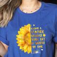 I Became A Teacher Because Your Life Is Worth My Time Tshirt Men Women Women's Heather T-Shirt Heather True Royal