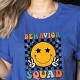 Behavior Squad Specialist Analyst Behavior Teacher Retro Women's Heather T-Shirt Heather True Royal Behavior Squad Specialist Analyst Behavior Teacher Retro Women's Heather T-Shirt Heather True Royal