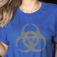 Bioengineering Biology Teacher Toxic Symbol Biohazard For Men Women Girls Kids Women's Heather T-Shirt Heather True Royal Bioengineering Biology Teacher Toxic Symbol Biohazard For Men Women Girls Kids Women's Heather T-Shirt Heather True Royal