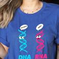 Biology Teacher DNA RNA Student Science Biologist Men Women Women's Heather T-Shirt Heather True Royal