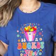 Be A Bucket Filler Teacher Teaching Groovy Back To School For Men Women Women's Heather T-Shirt Heather True Royal Be A Bucket Filler Teacher Teaching Groovy Back To School For Men Women Women's Heather T-Shirt Heather True Royal