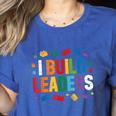I Build Leaders Bricks Building Blocks Teacher Brick Builder Women's Heather T-Shirt Heather True Royal I Build Leaders Bricks Building Blocks Teacher Brick Builder Women's Heather T-Shirt Heather True Royal