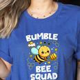 Bumble Bee Squad Honey Bumblebee Teacher Team Group Women's Heather T-Shirt Heather True Royal Bumble Bee Squad Honey Bumblebee Teacher Team Group Women's Heather T-Shirt Heather True Royal